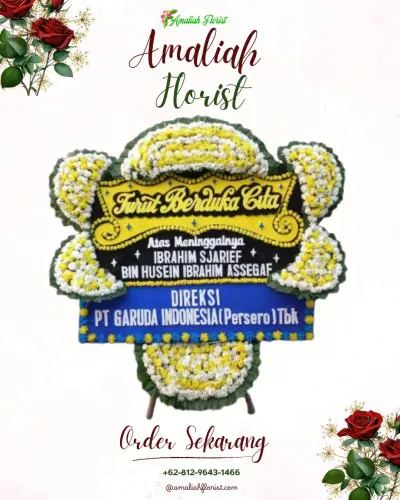 Papan Bunga Duka di Suwidak